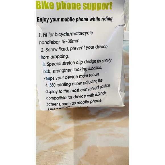 Bicycle Phone Holder Mobile Phone - Picture 4 of 12